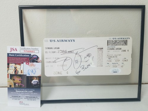 Jason seahorn signed airline - seahorn,