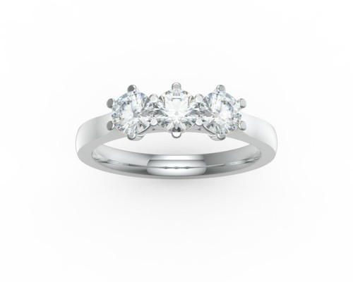 18carat white gold diamond - 18carat,