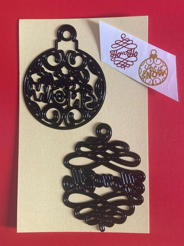 Xcut christmas bauble die set - christmas,