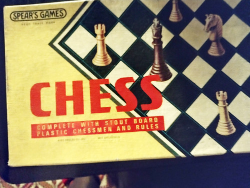 Vintage spears complete chess - spears,