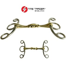 ELEVATOR GERMAN SILVER LOZENGE MOUTHPIECE SNAFFLE JUMPING HORSE SHOW BIT