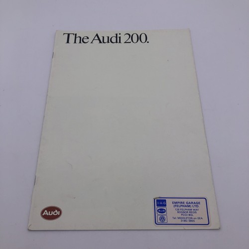 Audi 200 market sales - 200,