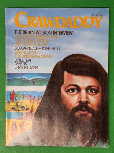 Crawdaddy vintage magazine - crawdaddy,