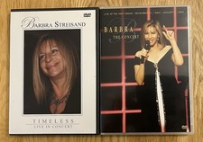 2 x Barbra Streisand In Concert DVD’s Timeless & The Concert On 3 Discs