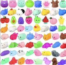 5 Pack Cute Mochi Squishies