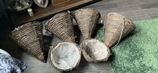 Willow Wicker Cone Hanging