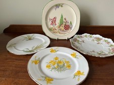 4 Vintage Bone China 21cm