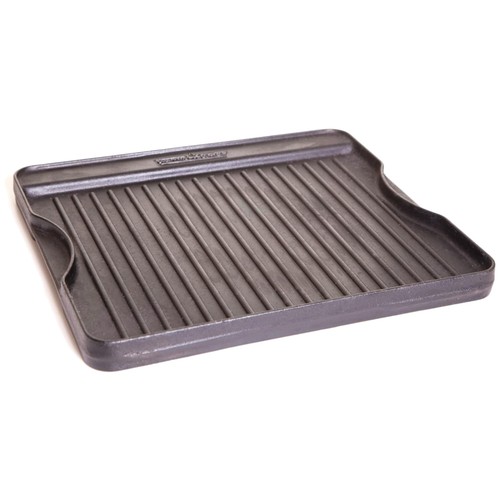Reversible cast iron griddle - reversible,