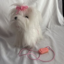 Vintage Walkie Doggie White