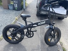 Ado A20F | Folding Fat Tyre Power Bike | 20 Inch | White