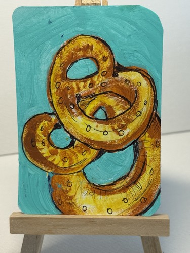 Aceo original art card - aceo,