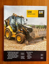 CATERPILLAR CAT 428E Backhoe Loader Brochure / Leaflet 2006