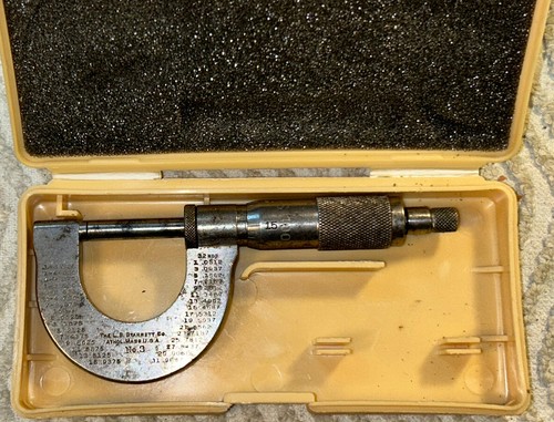 Outside micrometer l - 0-1”, s