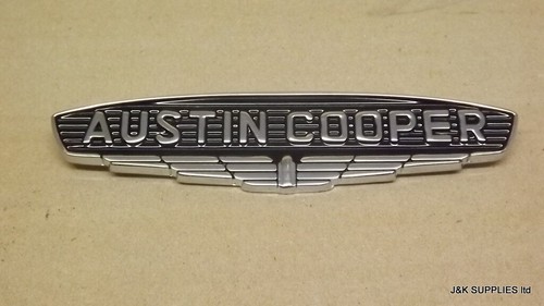 Chrome austin cooper - cooper, bonnet