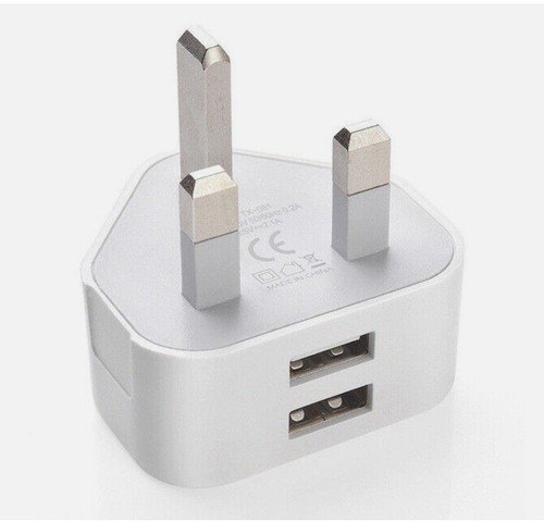 Usb mains 3pin plug - 5v, 2a