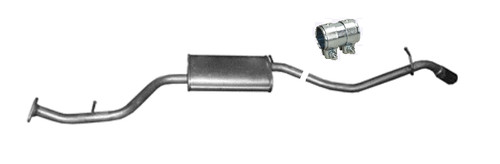 Muffler end pipe - end, exhaust