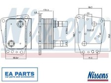 Oil Cooler, engine oil for