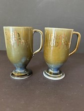 Set (2) Wade Irish Pedestal