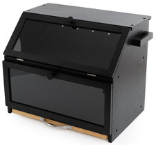 Bamboo Bread Bin Double Layer