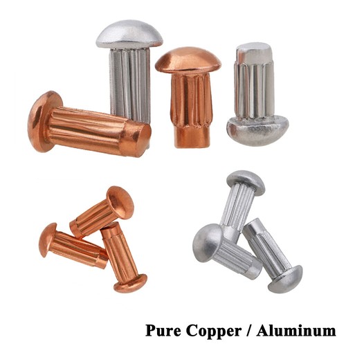 Solid aluminum pure copper - aluminum, /