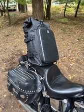 Biltwell Moto Motorcycle Motorbike Exfil-80 2.0 Bag Black Sissy Bar Bag 