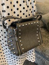 Zara Style Grey Faux Leather