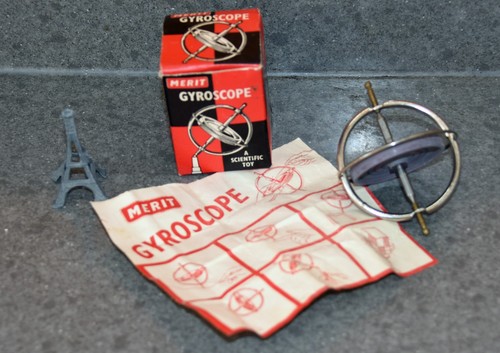 Vintage merit gyroscope - vintage,