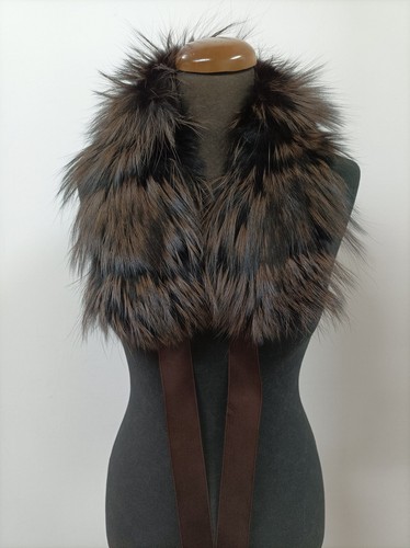 Real fur fox collar - fur, in