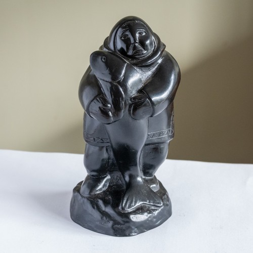 Vintage boma eskimo fisherman - vintage,