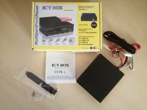 Icybox 864 5 front - ib-864-b,