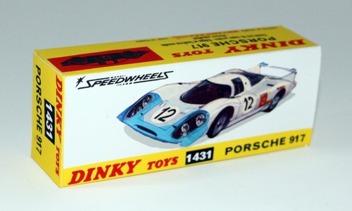 Dinky toys 1431 porsche - toys, 917