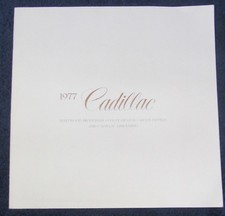 Vtg 1977 CADILLAC Showroom