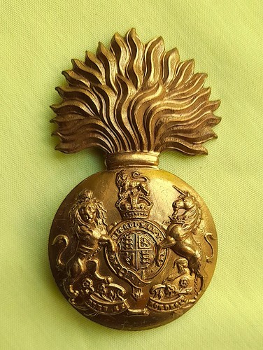 Brass royal scots fusiliers - royal,