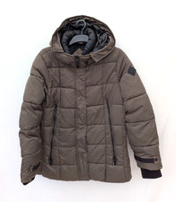 Steve Madden Jacket Womens L Puffer Quilted Coat Parka Ski Padded Warm Winter