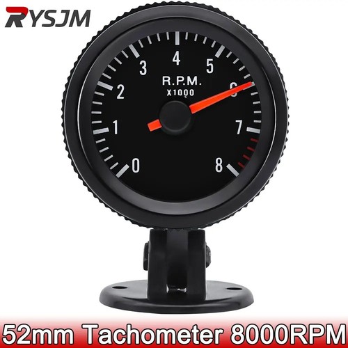 52mm rev counter - 52mm, 0-8000