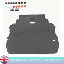 Undertray Under Engine Cover & Fitting Clips for Volvo V40 2012-20 Petrol Diesel