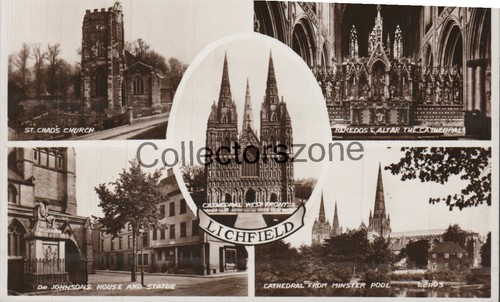 Lichfield views real photo - views,