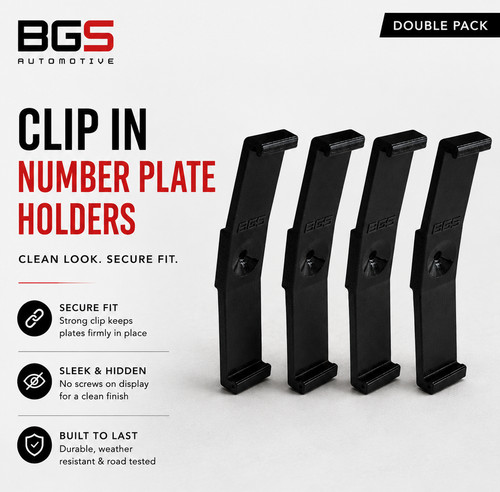 Number plate holder - holder, universal