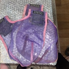 Horse Nose Net, Full Coverage, Sun, Pollen, Fly Protection 4x nets 