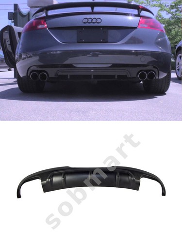 Rear bumper diffuser for audi - rear,