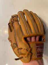Rawlings baseball glove adult Rbg110 Vintage Mit Used Memorabilia