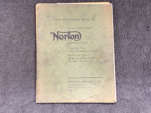 Norton twin cylinder - twin,