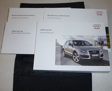 2009 AUDI Q5 OWNERS MANUAL SET