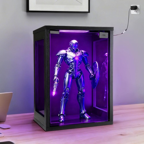 Action figure display case - action, 15"