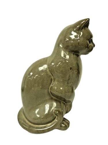Vintage large ceramic - large, cat