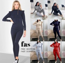 Womens Ladies Fine Ribbed