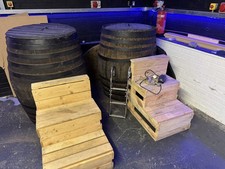 WHOLE BARREL PLANTER OLD