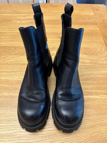 Zara women black leather - zara, women's