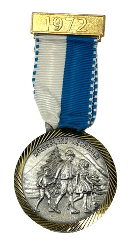 1972 german volksmarsch medal - 1972,