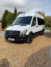 MERCEDES SPRINTER CAMPER VAN. SPRINTER MOTOR HOME. 2014 MODEL NEW CONVERSION